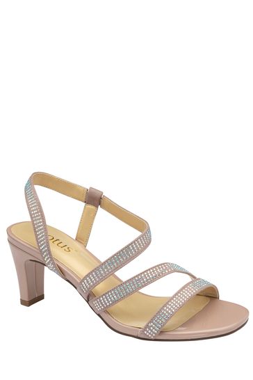 Lotus Pink Open-Toe Sandals