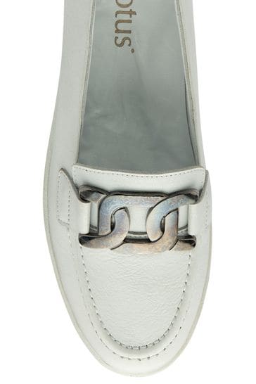 Buy Lotus White Slip On Casual Shoes from Next Ireland