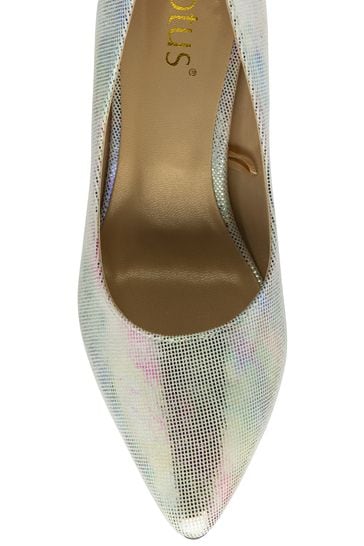 Buy Lotus Silver Stiletto Heel Court Shoes from Next Egypt