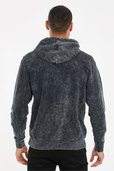 Gray acid online wash hoodie