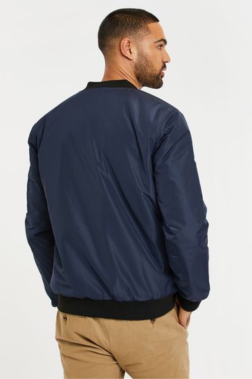 Buy Threadbare Blue Lightweight Bomber Jacket from Next USA
