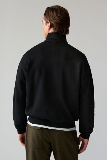 Buy Lacoste Croc Signature 100 Cotton Black Sweatshirt from Next Bahrain