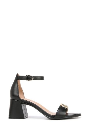 Naturalizer Vera-Logo Ankle Strap Sandals