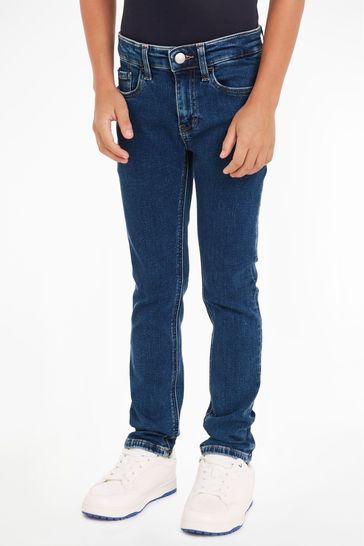 Calvin Klein Jeans Slim Blue Denim Jeans