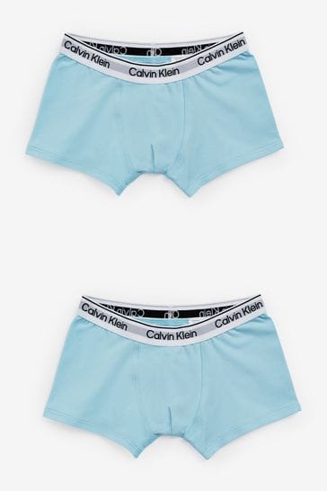 Calvin Klein Blue Trunks 2 Pack