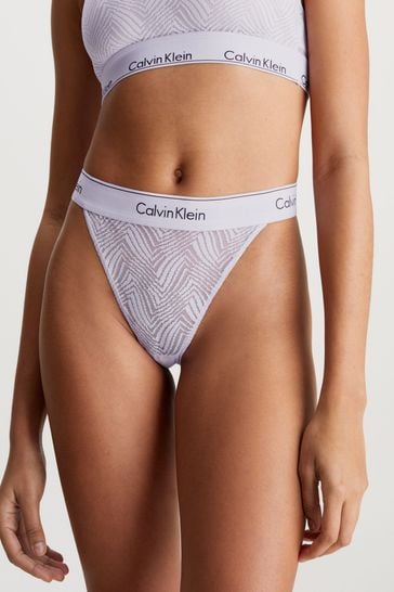 Calvin Klein White String Thongs
