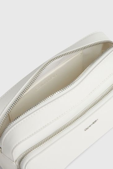 Buy Calvin Klein White Camera Bag from Next France