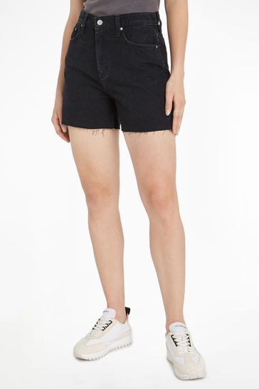 Calvin Klein Jeans Boyfriend Label Rib Shorts