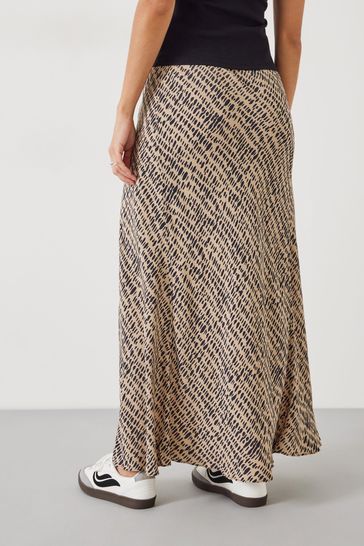 Hush leopard print maxi cheap skirt