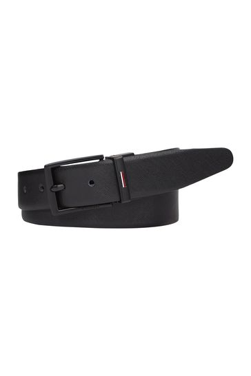 Tommy Hilfiger Business Texture Black Belt