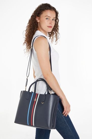 Tommy hilfiger grey handbag on sale