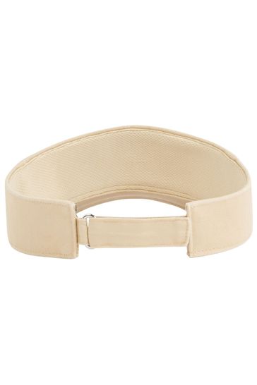 Tommy Hilfiger Cream Essential Flag Visor Hat