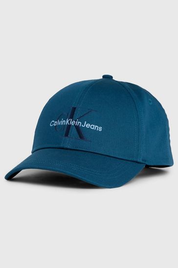 Calvin Klein Blue Monogram Cap