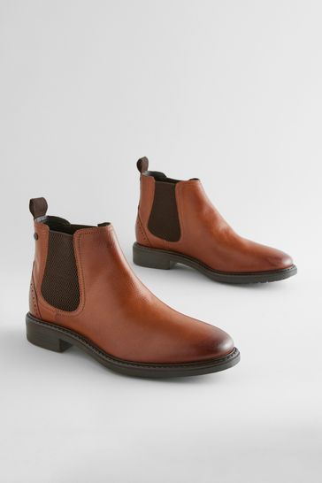 Next mens boots tan shop