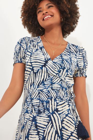 Fern print dress top
