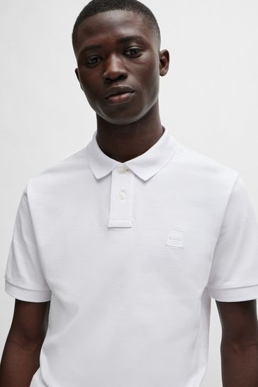 Boss passenger polo white store