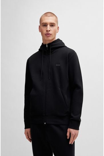 Boss zip hoodie top