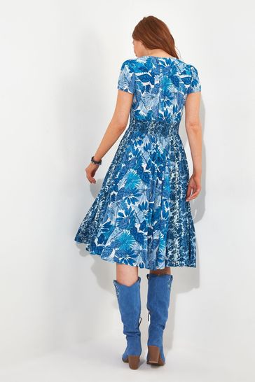 Boho knee sales length dress