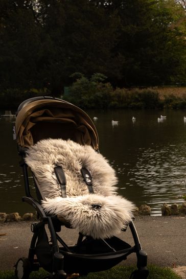 Natural sheepskin pram liner outlet