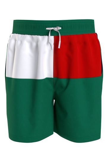 Tommy hilfiger medium drawstring swim shorts outlet