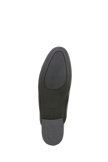 Vionic black discount mules