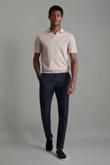 Grey polo navy pants clearance