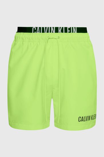 Calvin klein deals swim shorts green