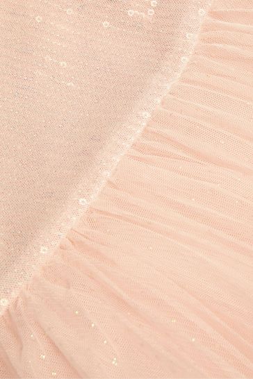 Buy Monsoon Baby Pink Florence Sequin Dress from Next Ireland