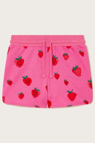 Monsoon Pink Sally Strawberry Shorts