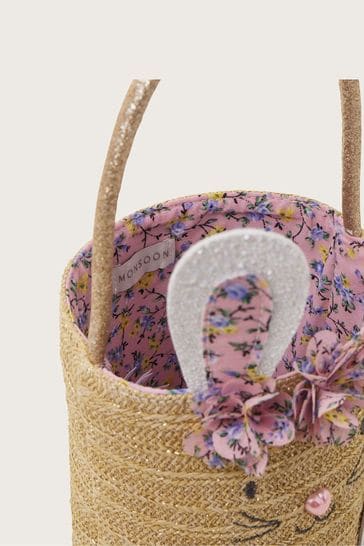 Buy Monsoon Natural Easter Bunny Basket from Next Ireland