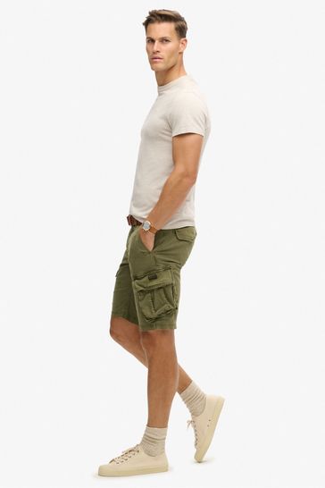 Superdry Green Core Cargo Shorts