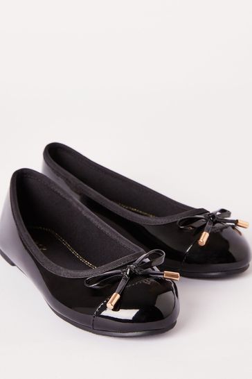 Black flat school shoes cheap