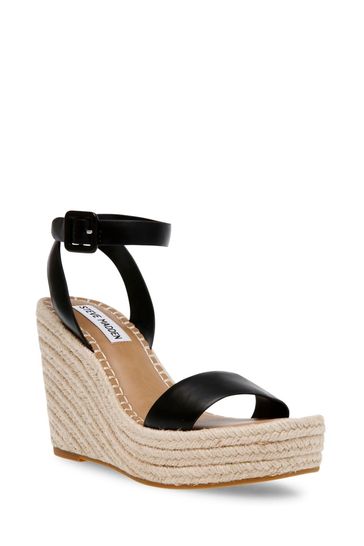 Buy Steve Madden Leather Upstage Wedge Sandals from Next Cyprus