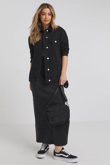 Simply Be Black Boyfriend 100 Cotton Denim Jacket