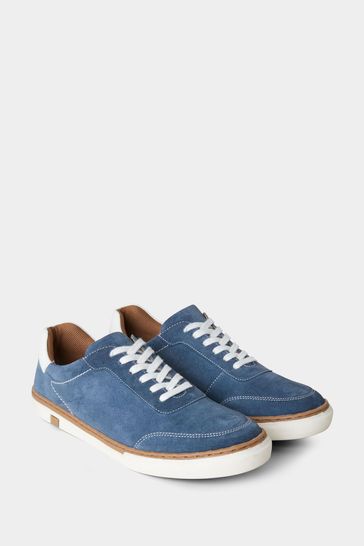 Joe Browns Blue Premium Suede Trainers