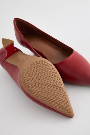 Kitten heel flats top