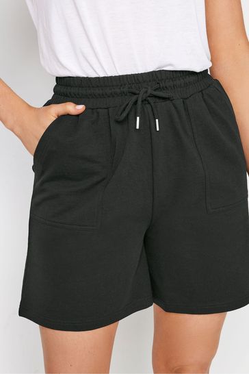 Buy Long Tall Sally Black Jogger Shorts from Next Netherlands