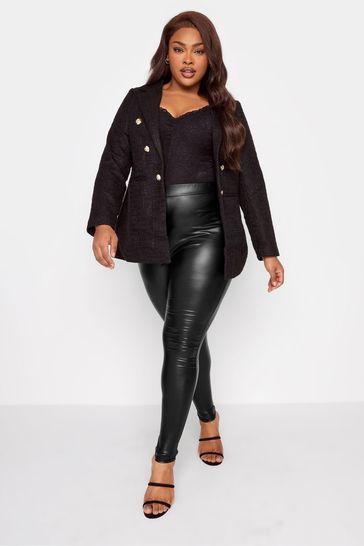 Next black deals coated leggings