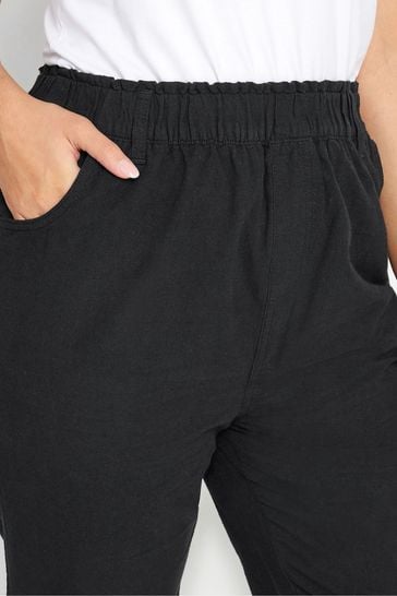 Buy Yours Curve Cool Cotton Cropped Trousers from Next Bahrain