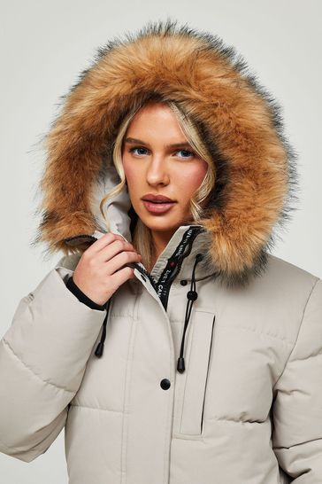Buy Zavetti Canada Womens Goshawa Puffer Parka Jacket from Next Denmark