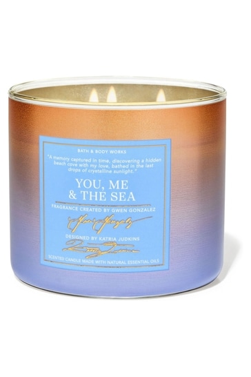 Bath & Body Works You, Me and The Sea 3-Wick Candle 14.5 oz / 411 g