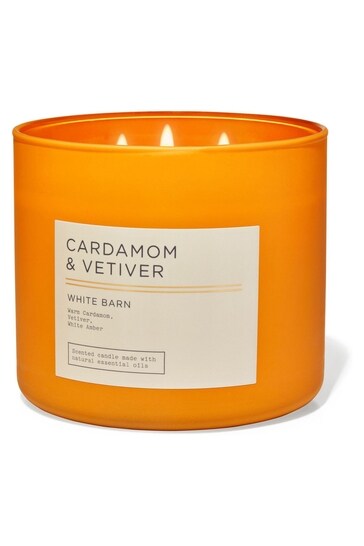 Bath & Body Works Cardamom  and Vetiver 3-Wick Candle 14.5 oz / 411 g