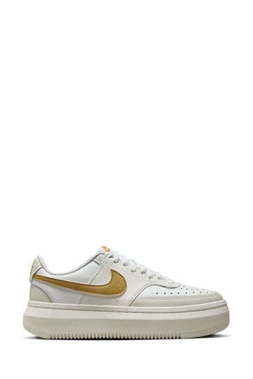 Nike White Court Vision Alta Trainers