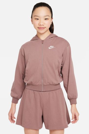 Brown 2025 nike tracksuit