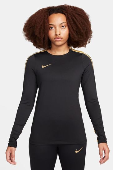 Nike training top black outlet