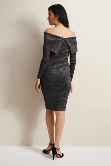 Knitted online bardot dress