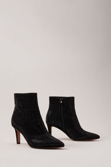 Buy Phase Eight Sparkly Black Boots from Next Australia