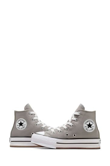 Buy Converse Grey Chuck Taylor All Star EVA Lift Junior Trainers from Next Saudi Arabia