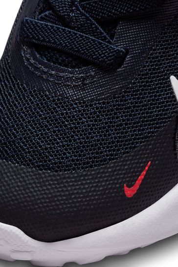 Nike Navy Red Infant Revolution 7 Trainers