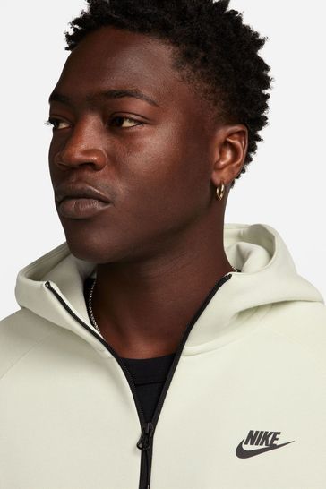 Nike Cream Tech Fleece Full Zip Hoodie